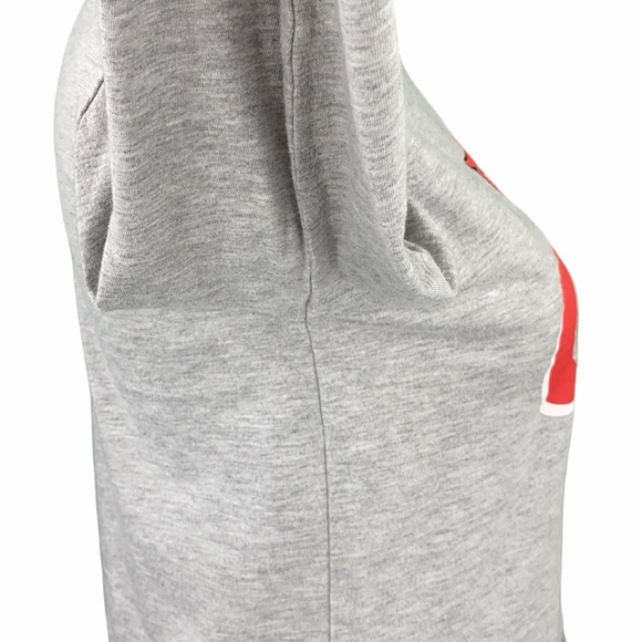 Love Tribe Gray Cherry Coke Long Sleeve Crop Top - Picture 5 of 10